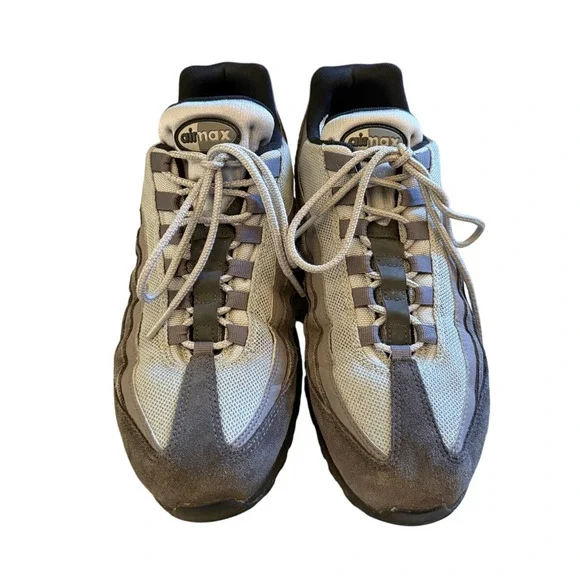 Nike Air Max 95 Mens 9.5 Essential Anthracite Sneakers Black Grey UK 8.5 EU43 - Picture 2 of 6